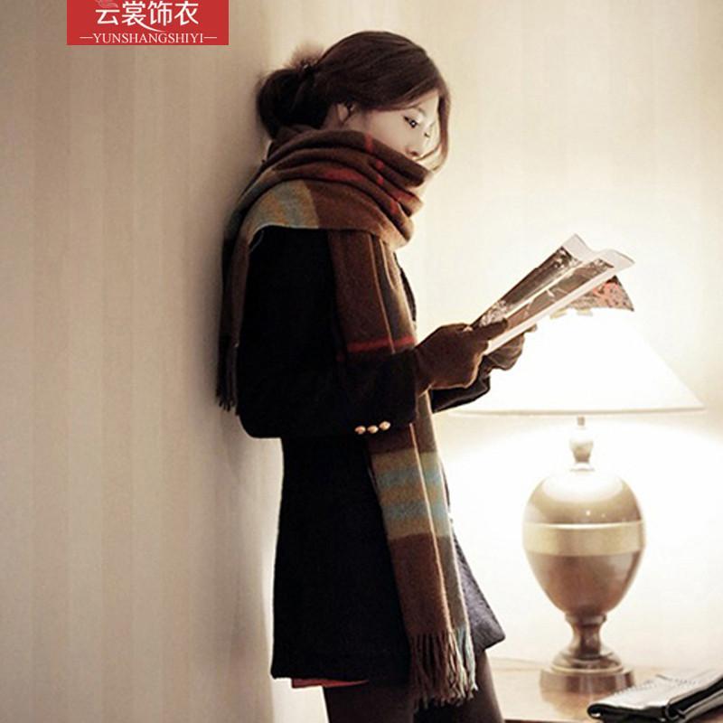 云裳饰衣2014秋冬新款<em>韩版中长款</em>大码女装毛