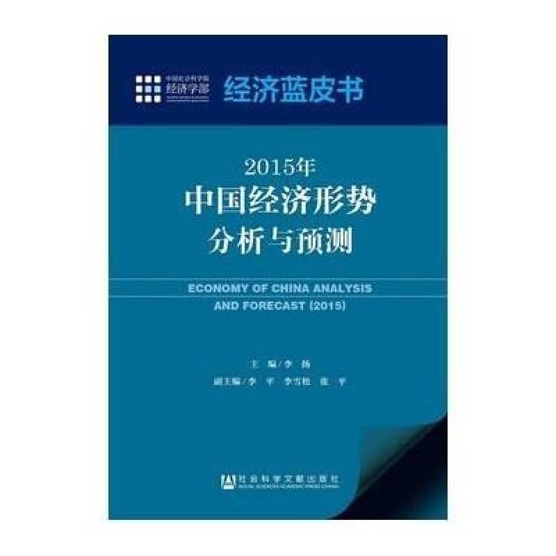 2015年中国经济形势分析与预测 经济蓝皮书 社