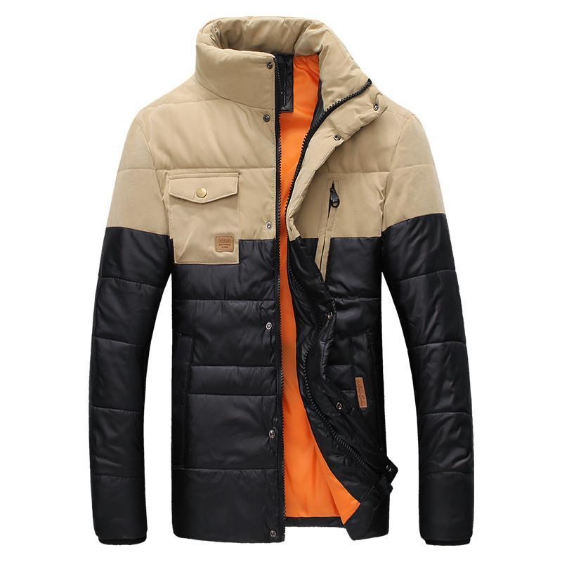 2015韩版<em>男士</em>时尚休闲立领<em>开衫</em>加厚<em>保暖</em>抗寒