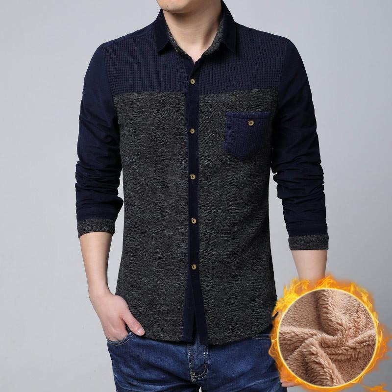 <em>男士</em>时尚休闲长袖<em>开衫衬衫</em>日韩风格立体修身加