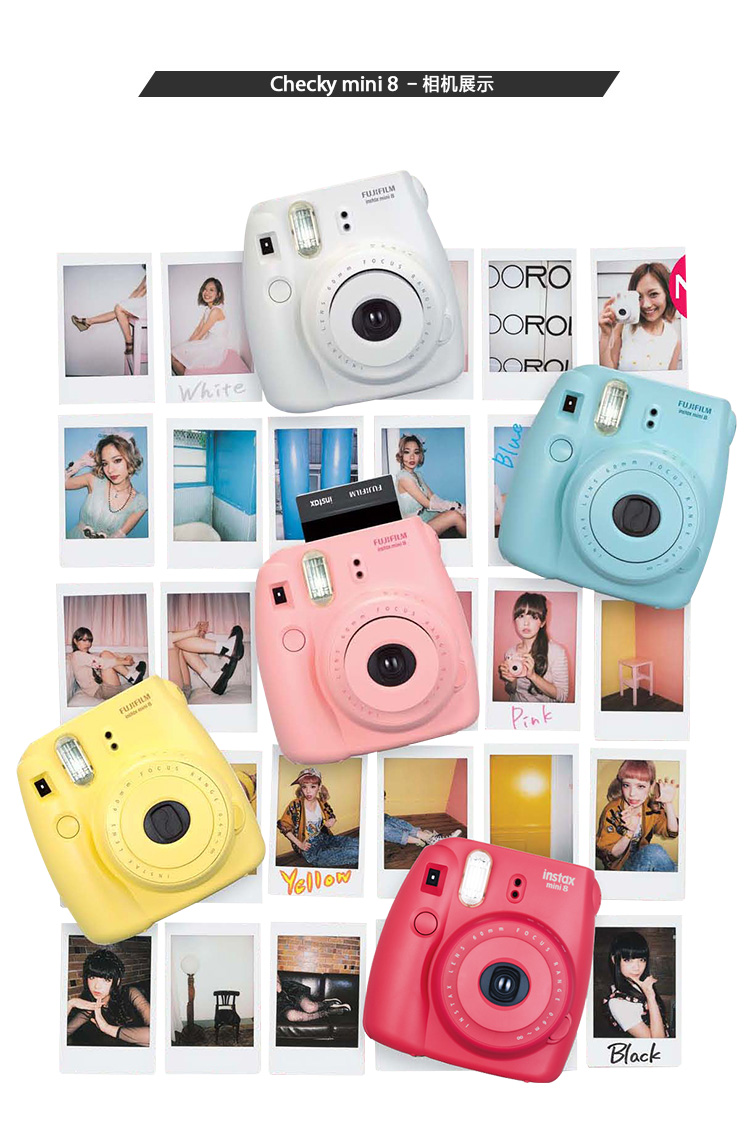 富士（FUJIFILM）趣奇（checky）instax mini8 粉色 单机