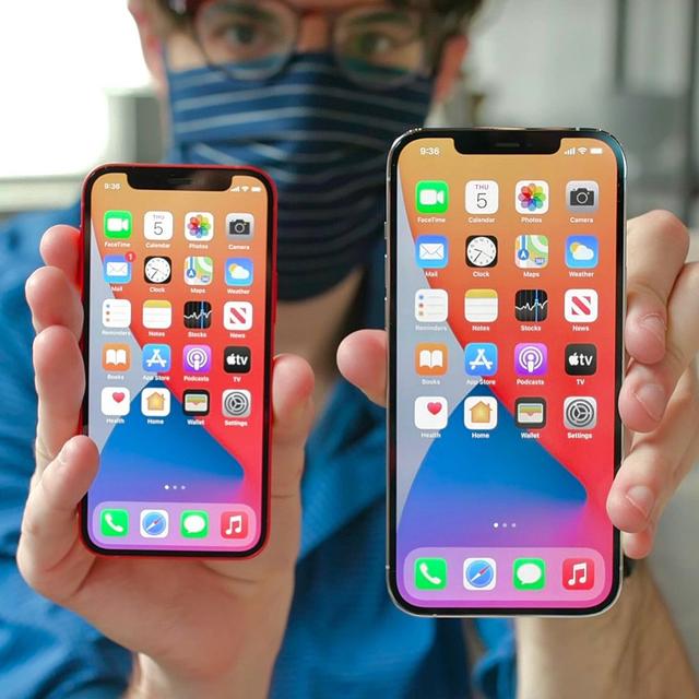 iphone12初始界面,iphone12默认桌面布局 iphone12mini1个惊喜1个妥协