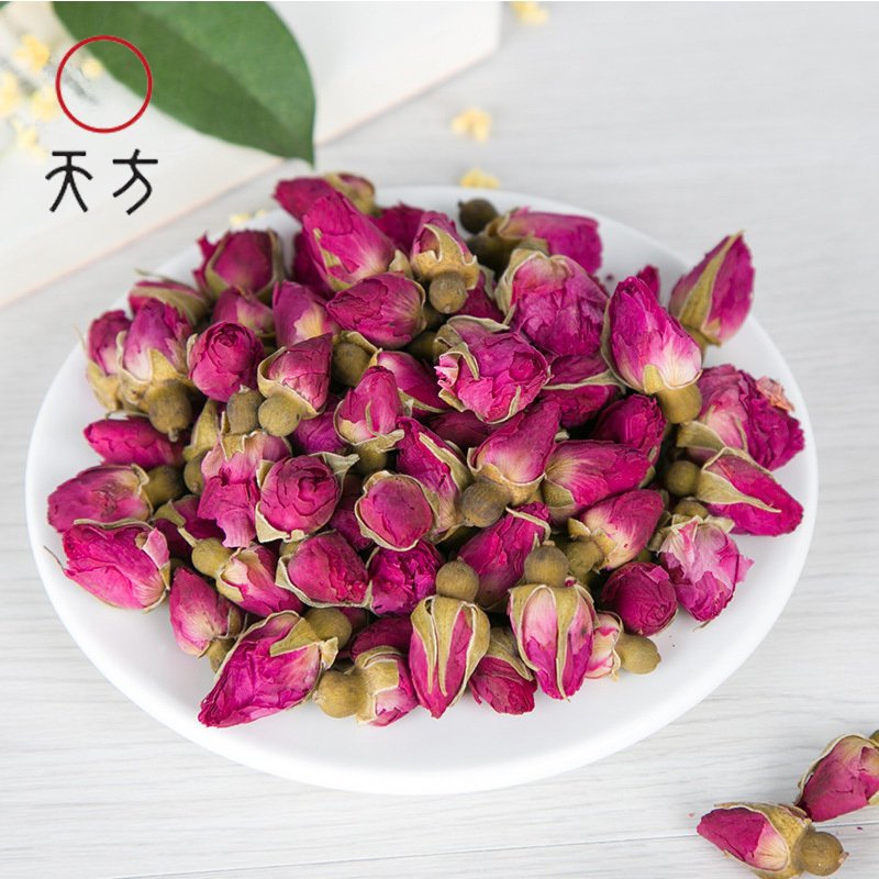 【中华特色】池州馆 天方玫瑰花茶 50g/袋 花草茶 安徽天方茶叶