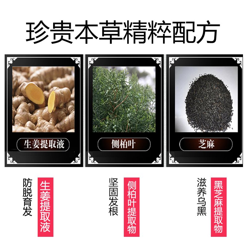 北京同仁堂防脱育发洗发露 250ml*2盒装