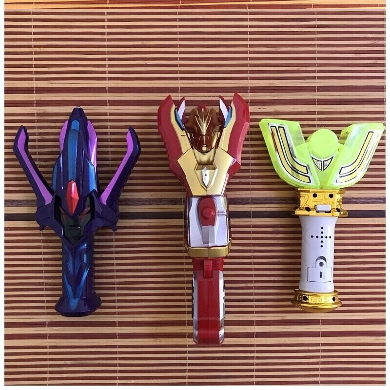 奥特玩具曼迪迦变身器神光棒 黑暗 银河火花召唤器维克特利火炬 黑火花+红火花