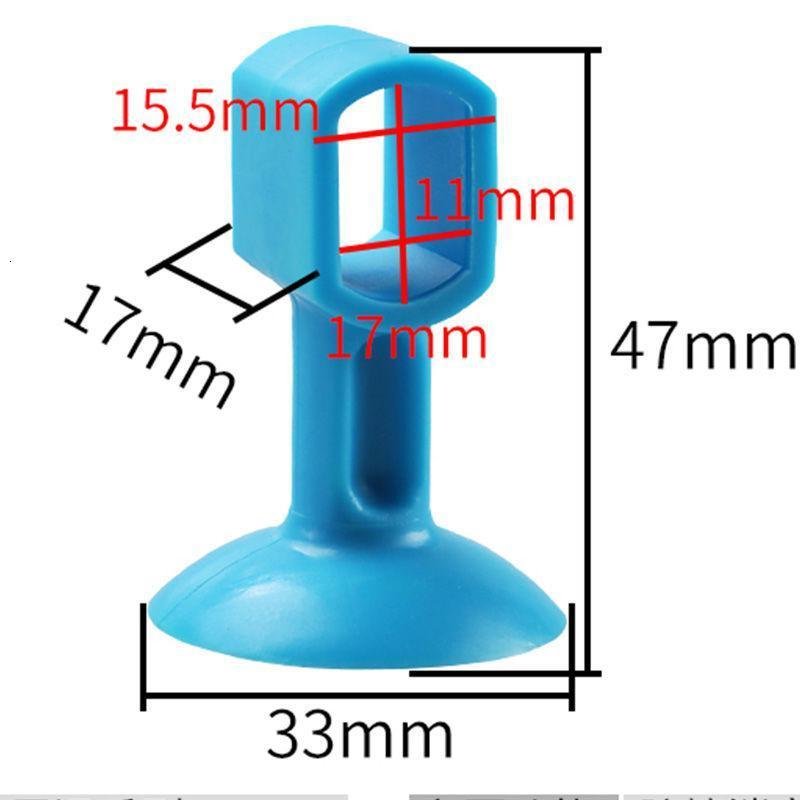 加长硅胶吸免打孔把手防撞玻璃阻塑料橡胶碰卫生间吸墙挡 圆头门吸 铜本色_756