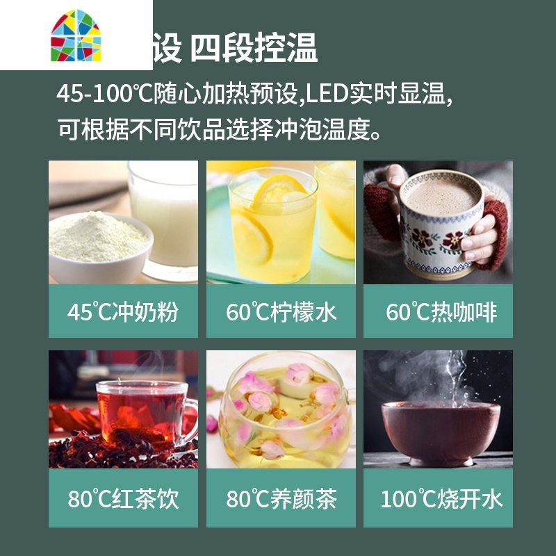 烧水壶烧水杯电保温一体折叠自动断电便携式旅行迷你小型电热水壶 FENGHOU 粉色数显款