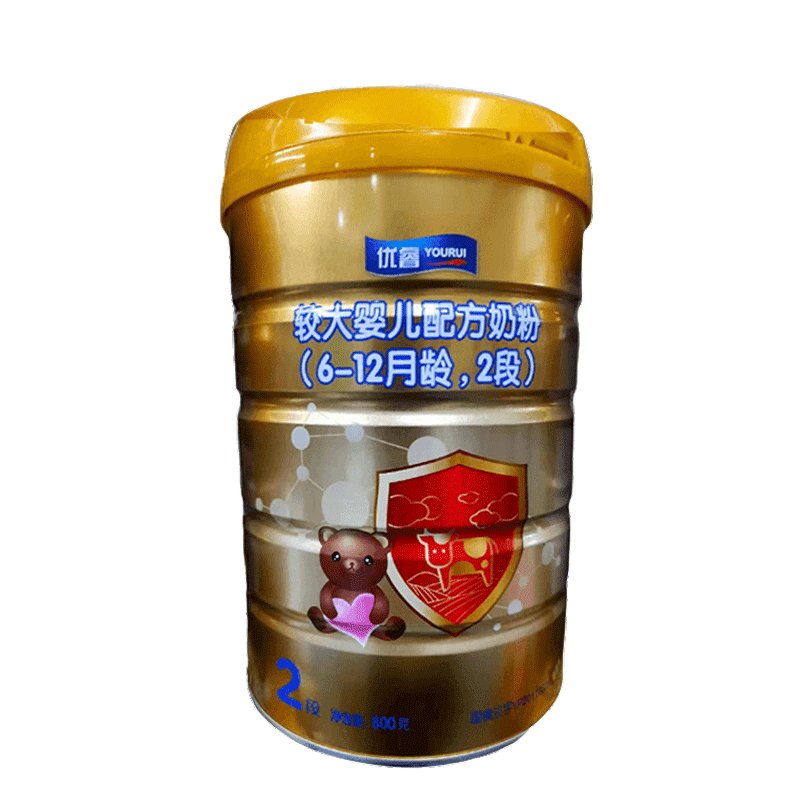 贝因美优睿较大婴儿配方奶粉2段800g