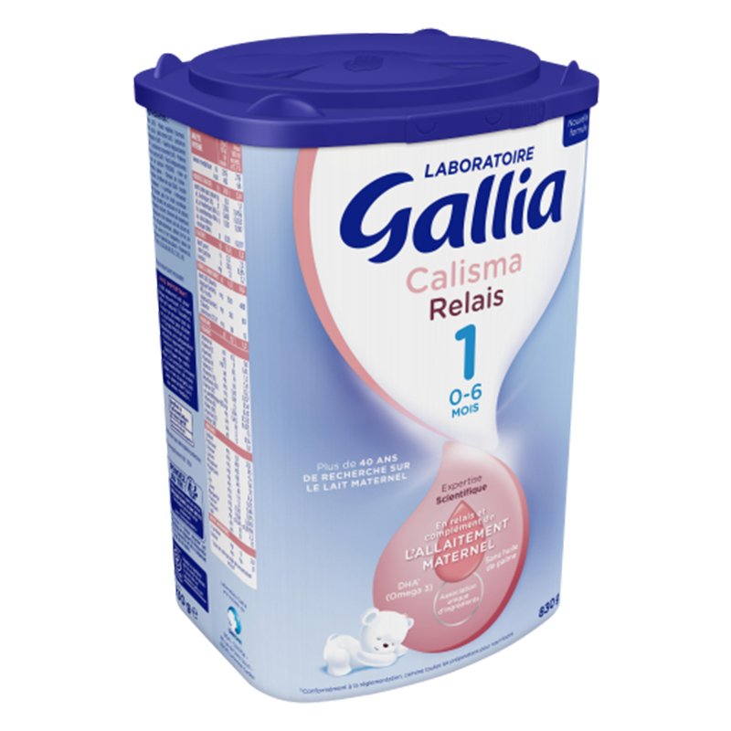 法国进口 gallia佳丽雅婴儿奶粉 宝宝1段奶粉(0-6个月) 830G