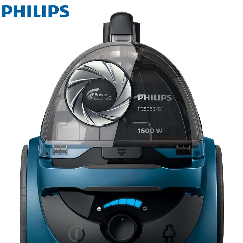 飞利浦(Philips)家用真空卧式吸尘器FC5986（牛仔蓝）