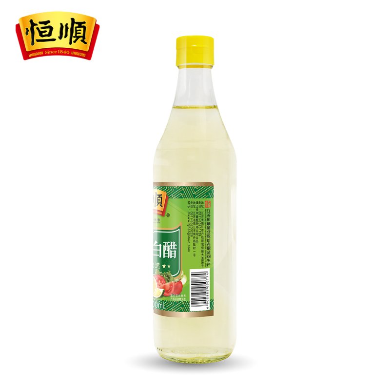 恒顺 纯粮酿造 白醋 米醋（非勾兑） 500ml