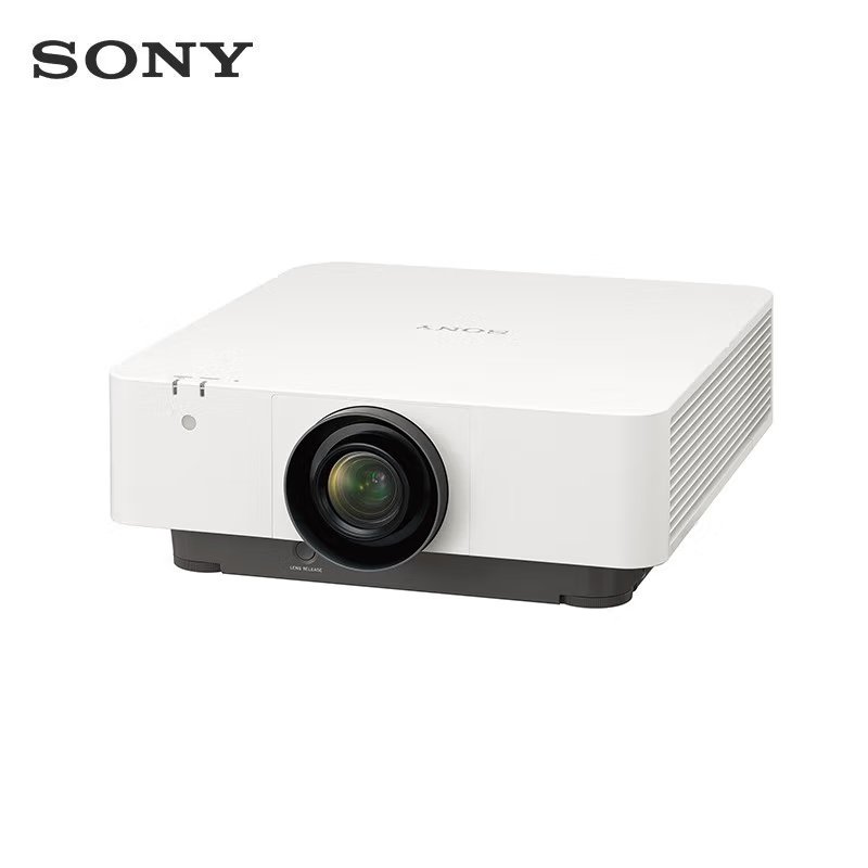 索尼(SONY)VPL-F535HZ高清商务便携激光工程投影仪投影机办公教育会议商用家庭影院婚庆活动投影机标配+吊架+线