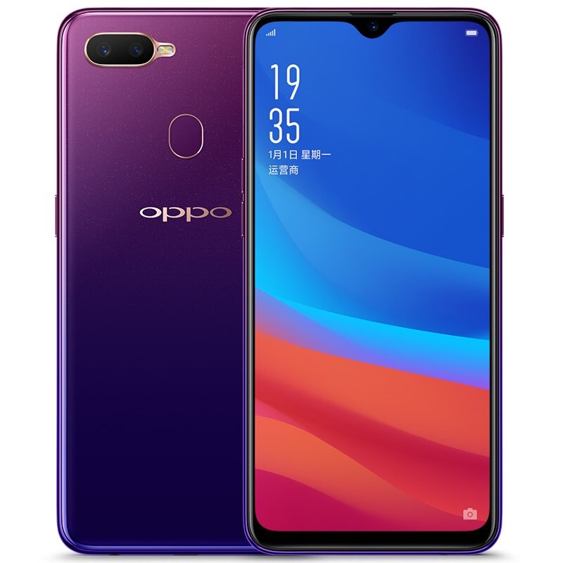 【送手机壳】oppoa7x钢化膜全屏玻璃贴膜丝印黑色oppo手机保护膜