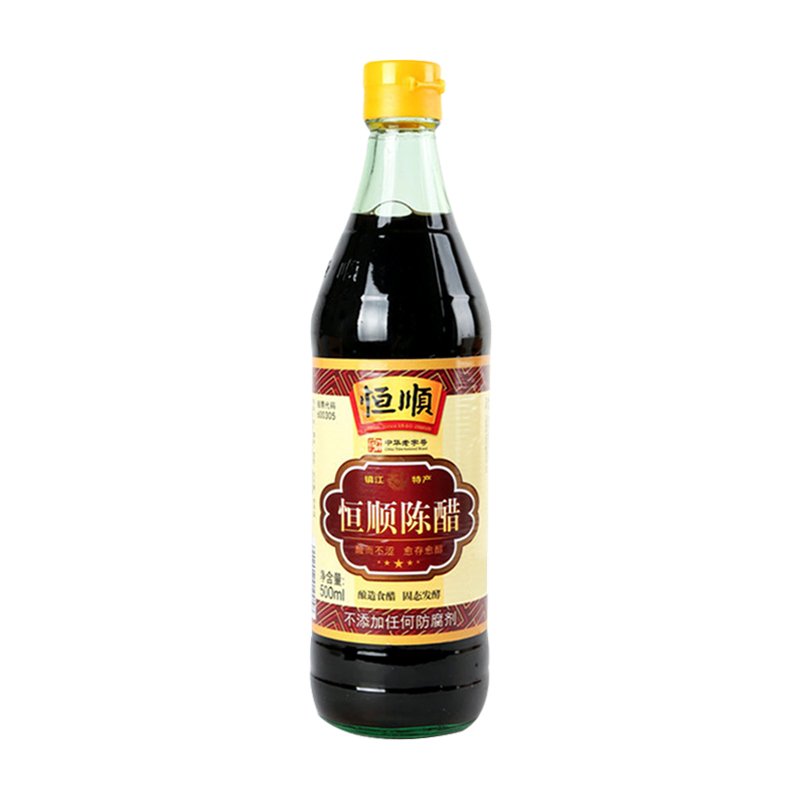 恒顺陈醋500ml 炒菜烹调 凉拌 蘸料香醋