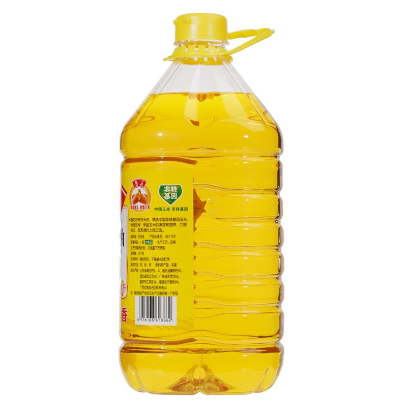 鲁花 压榨玉米油 5L