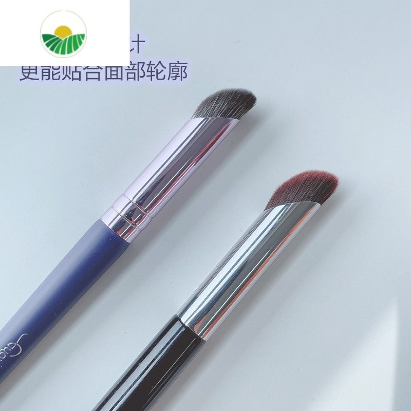 三维工匠郭小妞无刷痕指腹圆头遮暇刷遮痘印黑眼圈指化妆刷子 紫色细杆小号遮暇刷 其它材质