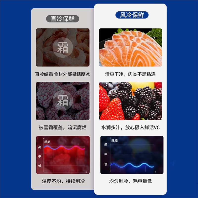 荣事达(Royalstar)三门风冷无霜大容量家用小型租房双开门俩门节能省电冰箱_200升双门深灰色无霜店长推荐