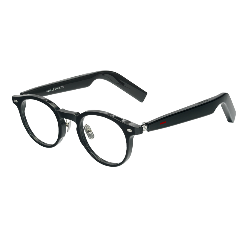 华为 X GENTLE MONSTER Eyewear II 时尚智能眼镜 VERONA-01（黑色）高清通话 持久续航