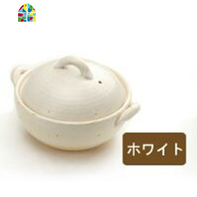 日本万古烧手工耐热粗陶土锅米饭炖汤焖烧 FENGHOU 碗（黑色）_822