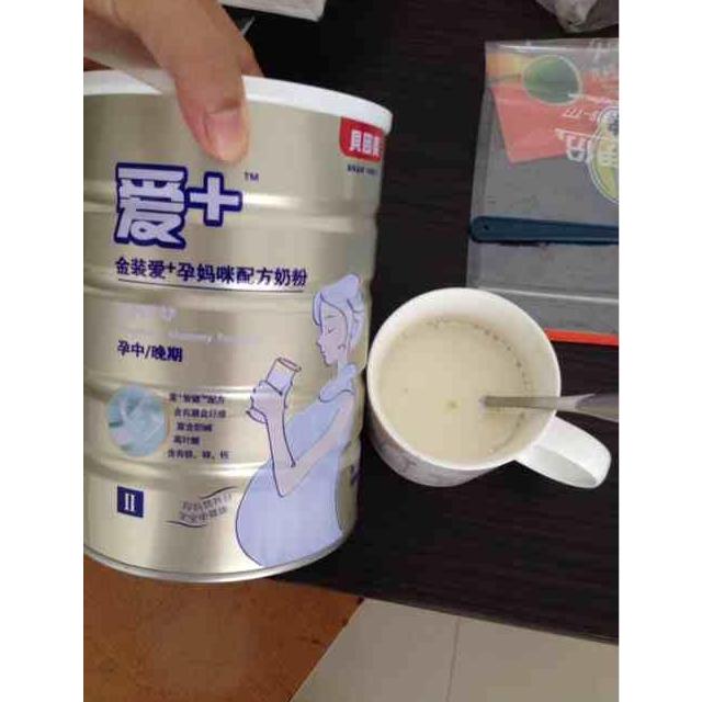 贝因美金装爱 孕妈咪配方奶粉900g