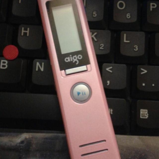 爱国者(aigo)录音笔r6611 1088h 4g 香槟金