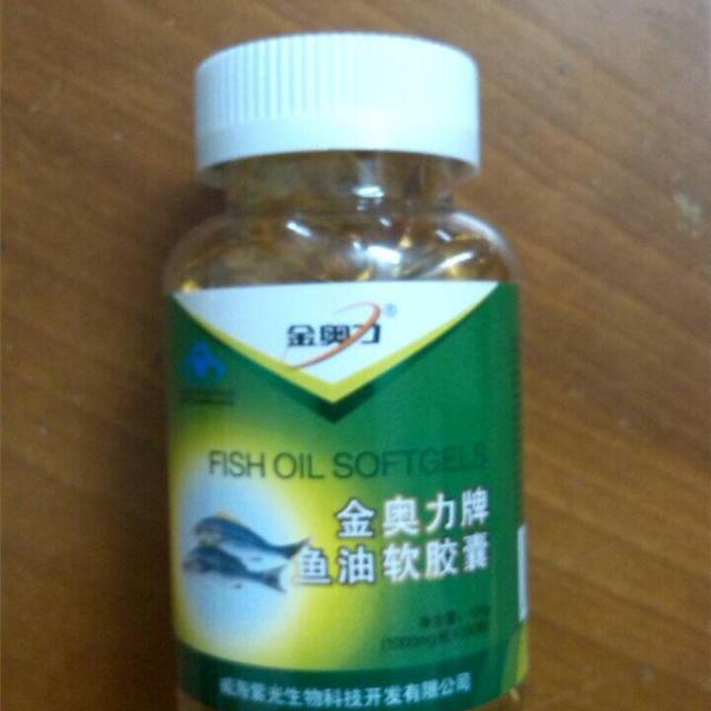 金奥力牌鱼油软胶囊100g/瓶