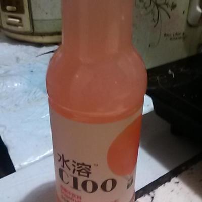 水溶c100西柚汁饮料445ml瓶装