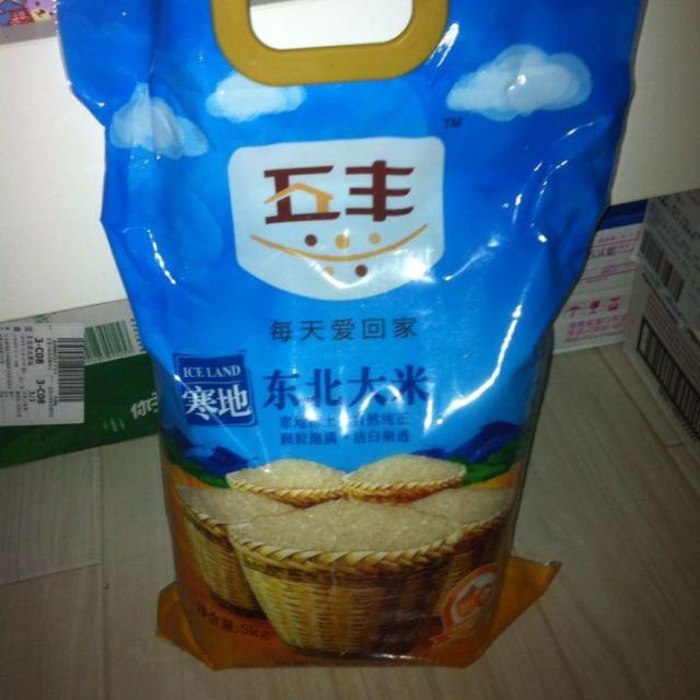五丰 寒地东北大米 5kg