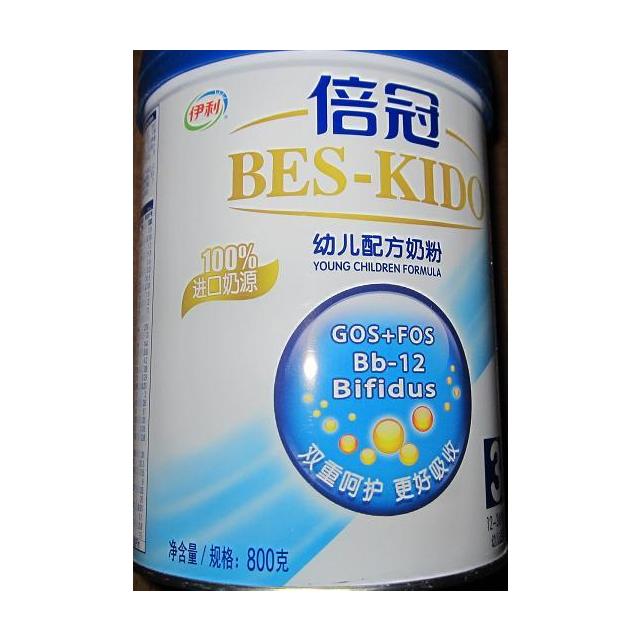 伊利 倍冠 幼儿配方奶粉(3段 12-36月幼儿适用)800g/罐装*2 双罐装