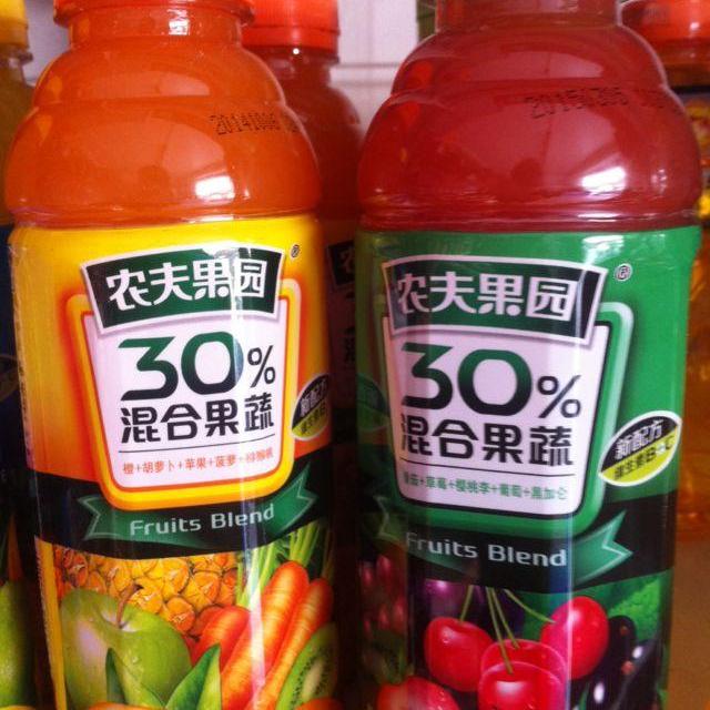 农夫果园30%芒果菠萝番茄味500ml瓶装