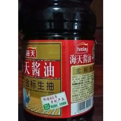 海天 金标生抽 1900ml