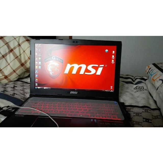 微星(msi)ge62 2qd-647xcn 游戏笔记本手提电脑 酷睿5