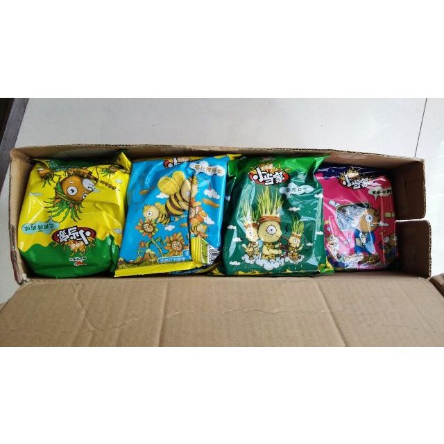统一企业 小当家干脆面 整箱48袋 4口味混装 干吃面 方便面 方便速食