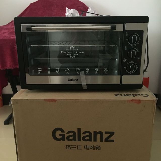 galanz/格兰仕 kws1538j-f5n 电烤箱家用38升烘焙多功能烤箱