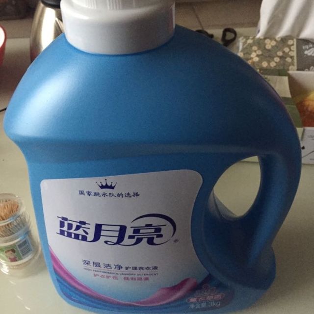 蓝月亮自然香洁净洗衣液3kg