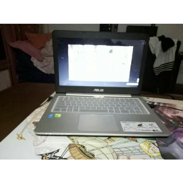 华硕(asus) a/k401uq7200 14英寸金属办公游戏笔记本电脑 i5 4g 500g