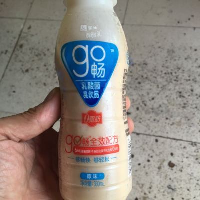 【苏宁易购超市】蒙牛 go畅 乳酸菌乳饮品 330ml*12瓶 简易装