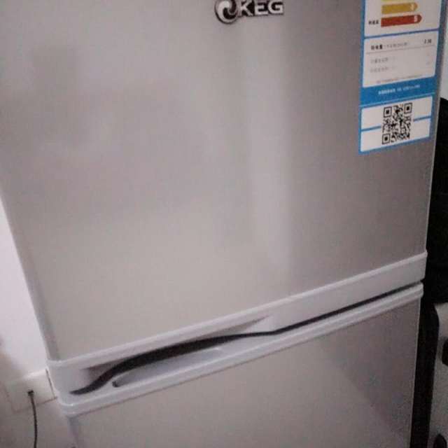 韩电(keg) bcd-131gm 131升小双门冰箱 一级能效 节能