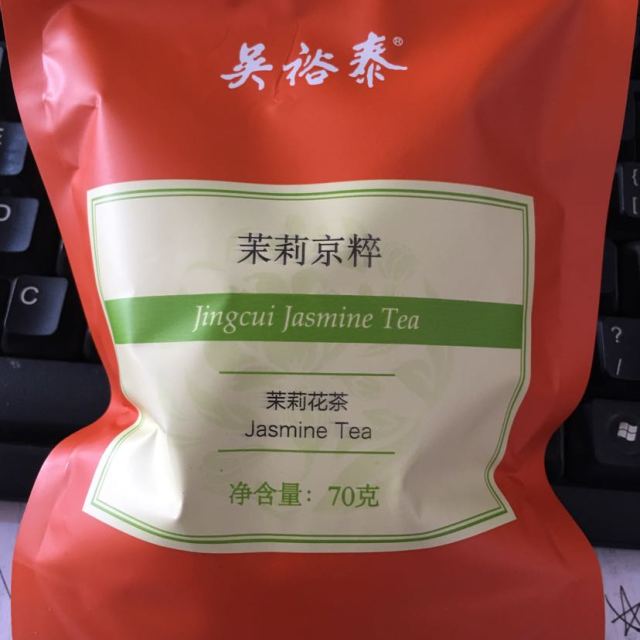 吴裕泰茉莉花茶 茉莉京粹 老北京高碎 70g/袋