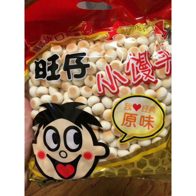 > 旺旺 旺仔小馒头(原味)400g/袋商品评价 > 买了两大包,价格很实.