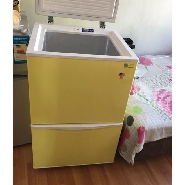 海尔冷柜lw-120hcd(黄色)