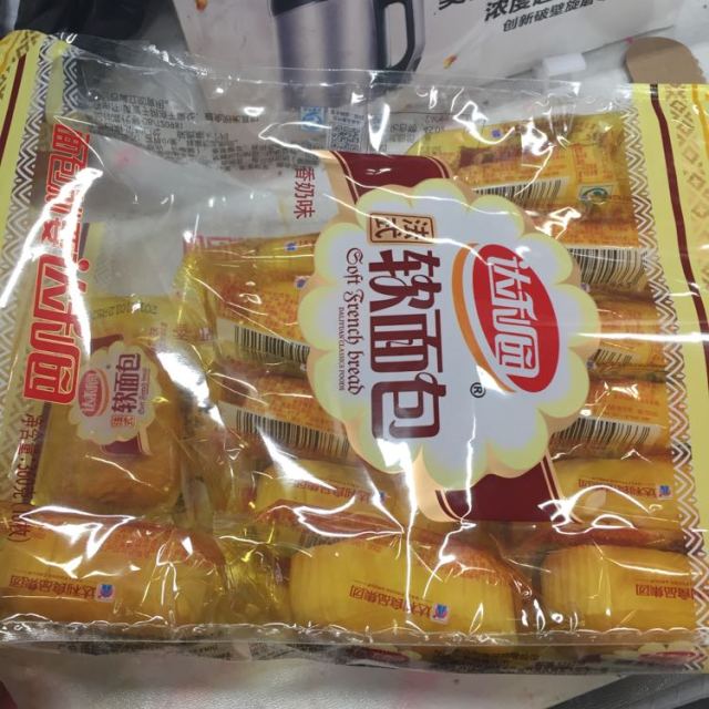 【苏宁易购超市】达利园 法式软面包(香奶味)360g/袋