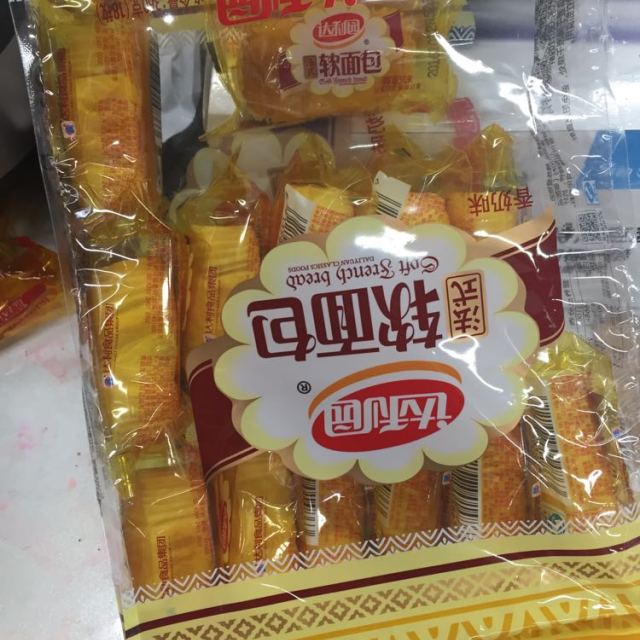 【苏宁易购超市】达利园 法式软面包(香奶味)360g/袋