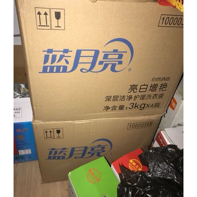 蓝月亮 亮白增艳深层洁净护理洗衣液(自然清香) 3kg/瓶