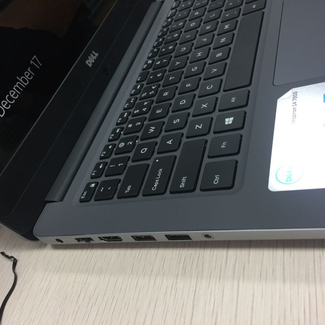 戴尔(dell)燃14-7460-r1725s 14英寸笔记本(i7-7500u 8g 128g固态 1tb