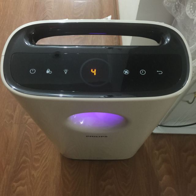 飞利浦(philips) 空气净化器 3000系列 ac3252 家用办公室智能(ac4076