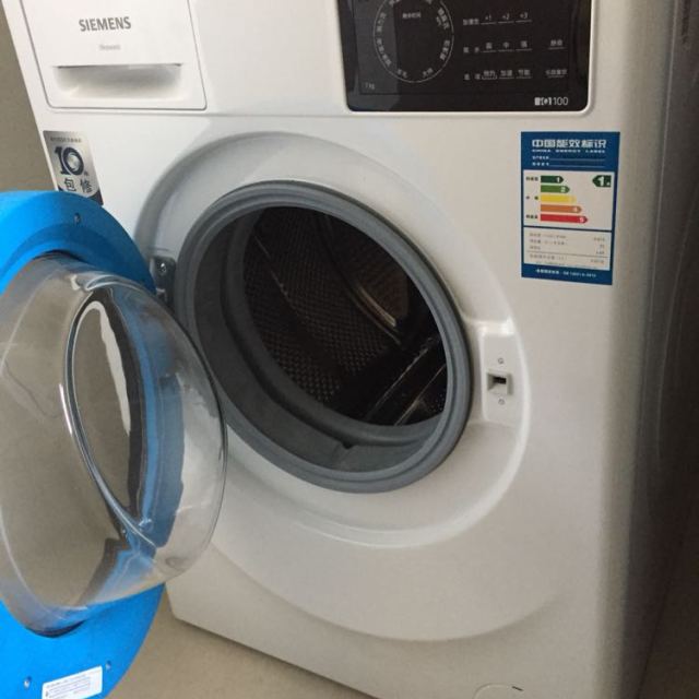 西门子(siemens) wm10l2607w 7公斤(蓝色门圈) iq100焕彩系列全自动