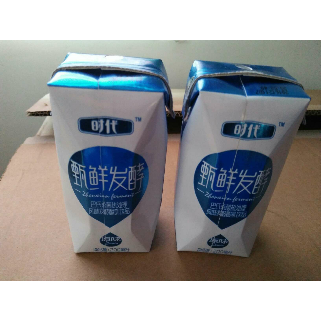 times/时代 甄鲜风味发酵酸乳 酸牛奶 饮品200ml*12酸奶帮妈妈买的