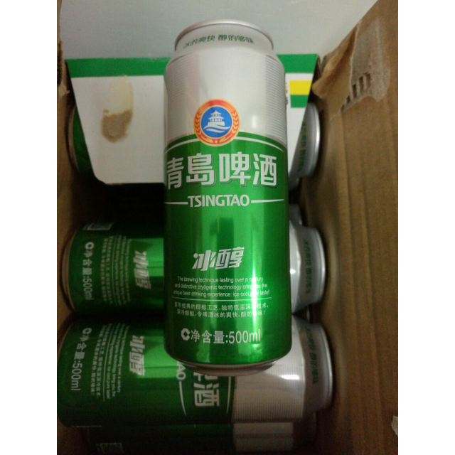 > 青岛啤酒 冰醇(8度)500ml*12罐商品评价 > 用50券买的,便宜.