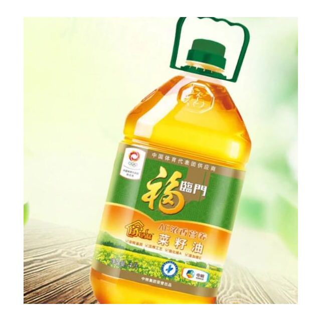 【苏宁易购超市】福临门 家香味ae 浓香营养 菜籽油4l 非转基因 压榨